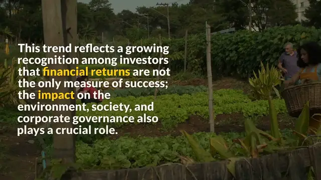 Video thumbnail for The Rise of Sustainable and ESG Investing: Transforming Investment Strategies for a Greener Future