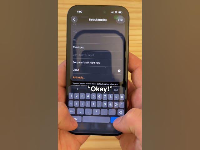 Video thumbnail for Fix your Apple Watch text replies, make your life easier