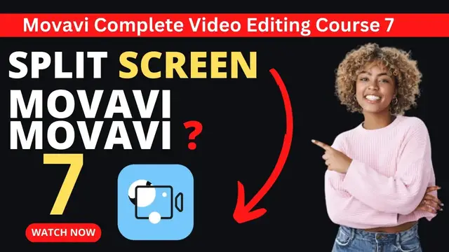 Video thumbnail for How to Make Split Screen Video in Movavi Video Editor⬆️ Movavi Course For Beginners 2023 Video 7