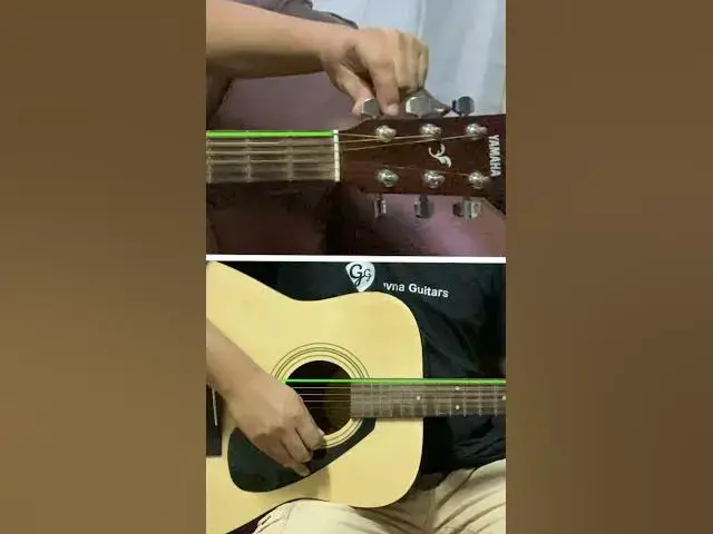 Video thumbnail for How to tune guitar and how to find corresponding tuning peg for each string - Guvna Guitars
