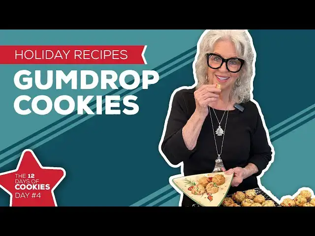 Video thumbnail for Holiday Cooking & Baking: Gumdrop Cookies Recipe | 4th Day of Christmas Cookies