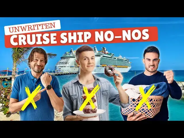 Video thumbnail for 8 Unwritten Cruise Ship Rules You Must NEVER break!