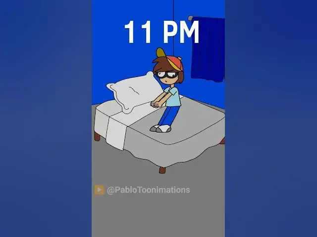 'Video thumbnail for I'M GONNA GO TO BED EARLY! #shorts #animation'
