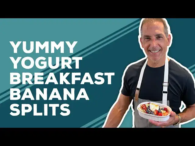 Video thumbnail for Love & Best Dishes: Yummy Yogurt Breakfast Banana Splits Recipe | Healthy Breakfast Ideas