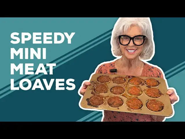 Video thumbnail for Love & Best Dishes: Speedy Mini Meat Loaves Recipe | Mini Meatloaf Muffins