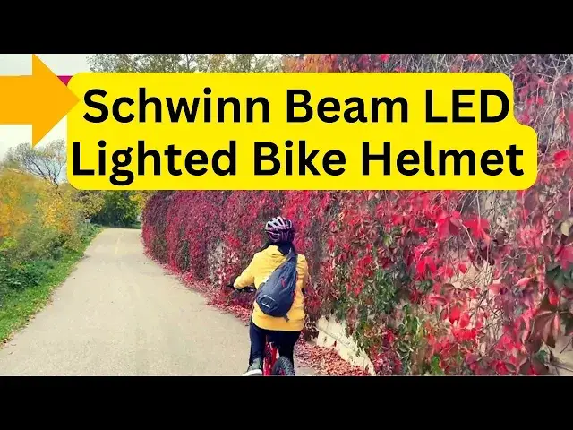 Video thumbnail for Schwinn Beam LED Lighted Adult Bike Helmet Review - TheNextRoad