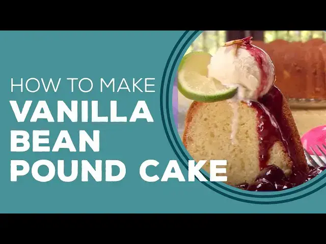 Video thumbnail for Vanilla Bean Pound Cake with Black Cherry Recipe by Paula Deen - Blast from the Past