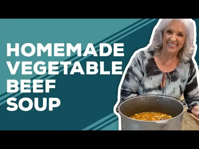 Video thumbnail for Quarantine Cooking: Homemade Vegetable Beef Soup Recipe