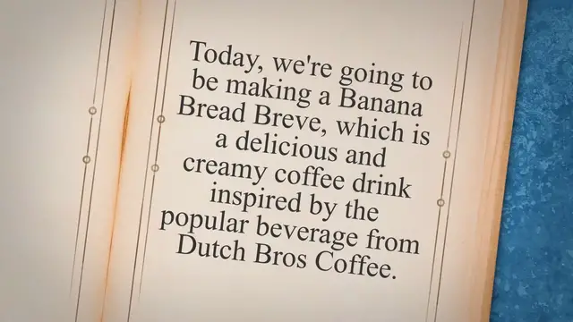 Video thumbnail for Banana Bread Breve Dutch Bros: A Warm & Comforting Coffee