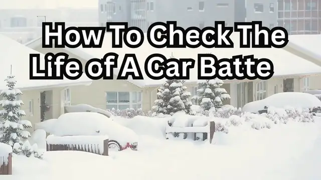 Video thumbnail for How To Check The Life of A Car Battery
