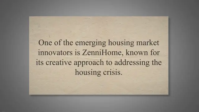 Video thumbnail for ZenniHome Factory Robotics And Innovative Homes Explored