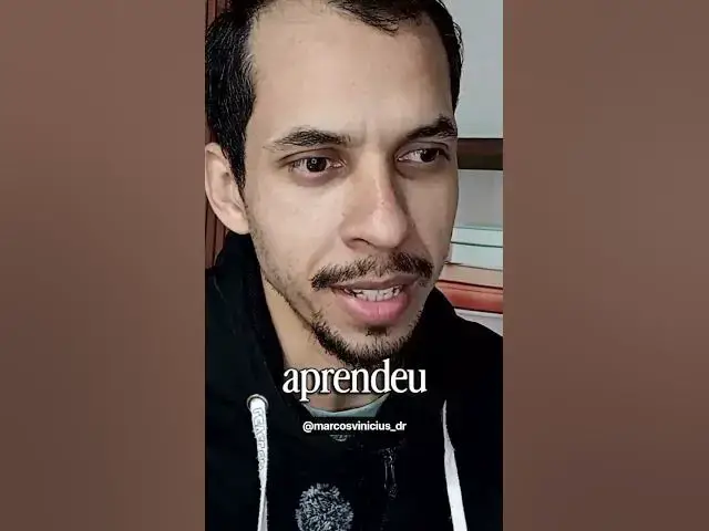 Video thumbnail for Você só aprendeu a suportar.