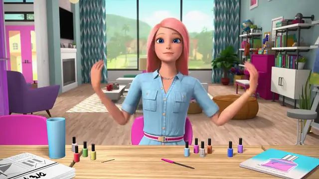 Video thumbnail for @Barbie DIY Nail Art Designs Tutorial (5 Easy Ideas!) Barbie Vlogs