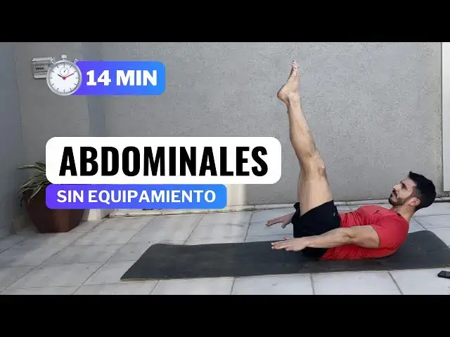 Video thumbnail for 14 MIN RUTINA PARA ABDOMINALES EN CASA | Entrena Sin Equipamiento