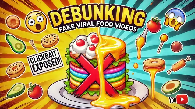 'Video thumbnail for Debunking Fake Viral Food Videos'