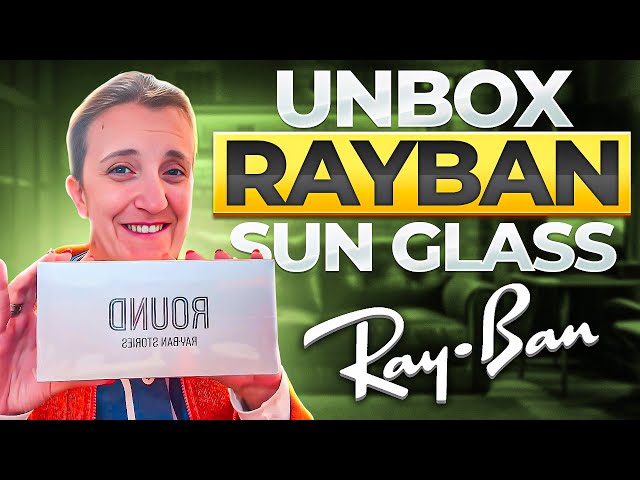 Video thumbnail for Ray-Ban Stories Round Unboxing AT WORK! 🤫 First Look & Review (FB Smart Glasses)