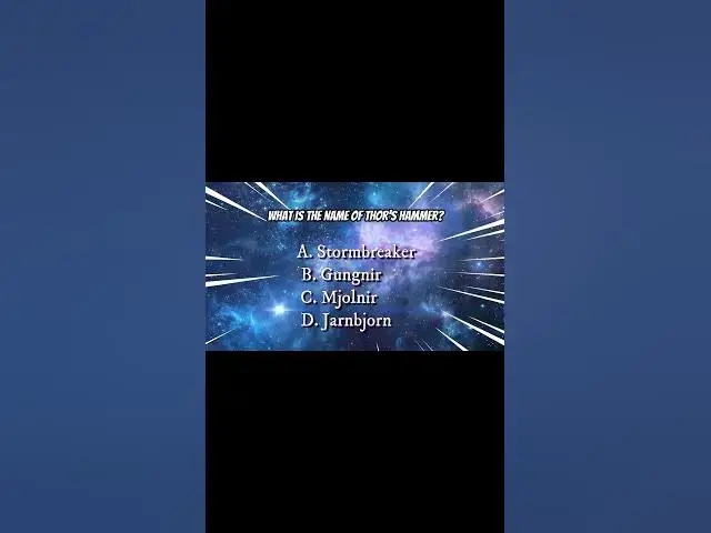 'Video thumbnail for Ultimate MCU Quiz: Test Your Knowledge of Marvel’s Hidden Details! #ironman #thor #marvelfans'