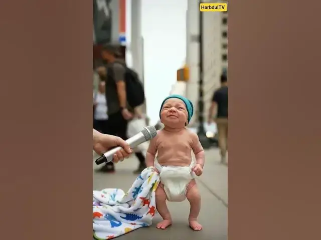 'Video thumbnail for babies cutebaby babyinterview #baby #cartoon #funny #fun @SheriffLabrador'