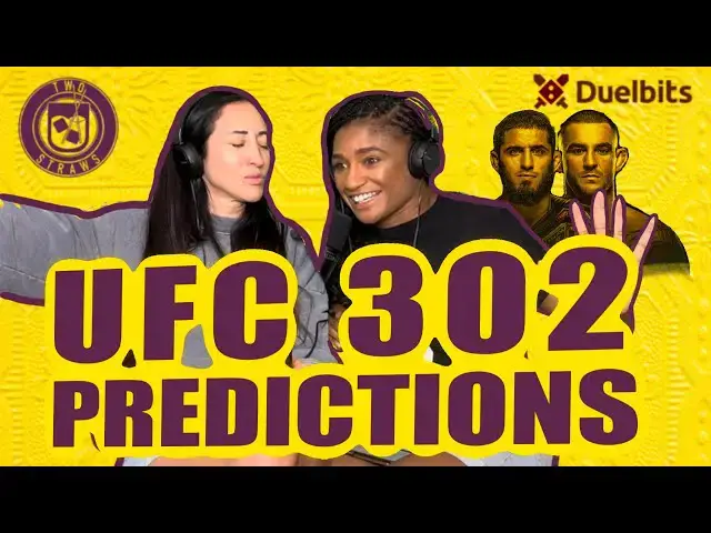 Video thumbnail for Two Straws: UFC 302 Preview and Predictions