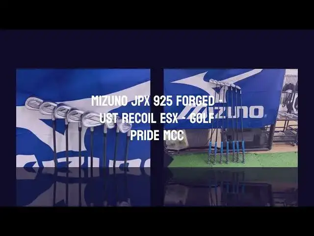 Video thumbnail for Mizuno JPX 925 Forged   UST Recoil ESX   Golf Pride MCC