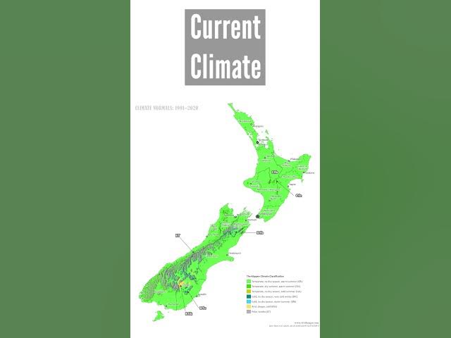 Video thumbnail for New Zealand Losing Its Coolest Mountain Climates 1930-2099