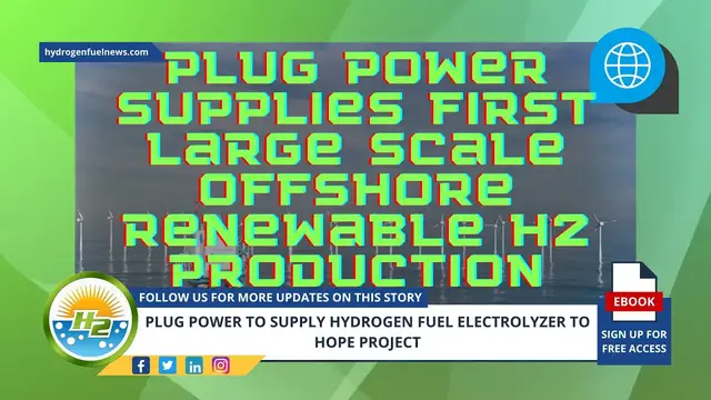 Video thumbnail for Plug Power Powers Up Offshore Renewable Fuel Production