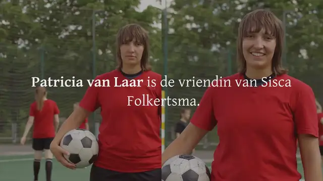 Video thumbnail for Patricia van Laar de vriendin van Sisca Folkertsma: