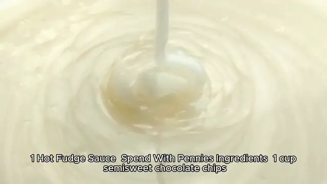 Video thumbnail for hot fudge recipe