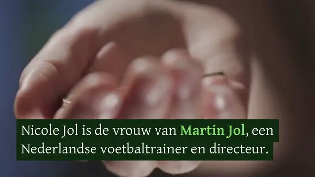 Video thumbnail for Nicole Jol de vrouw van Martin Jol:
