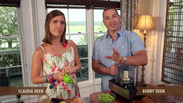 Video thumbnail for 
				 Edamame and Chickpea Hummus