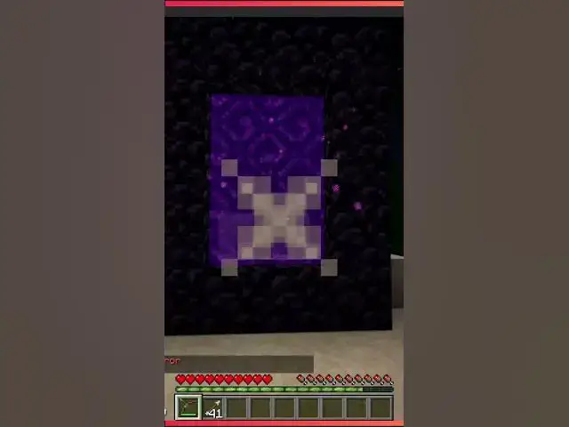 Video thumbnail for GEHEIMER Minecraft Befehl - PFEILE DUCH PORTAL SCHIEẞEN? | #shorts