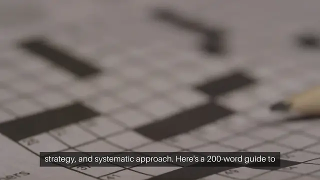 'Video thumbnail for Solve Word Search Puzzles Efficiently'