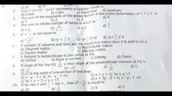 Video thumbnail for 10th Maths Second Revision Question Paper 2019-2020 | Chennai District | English Medium