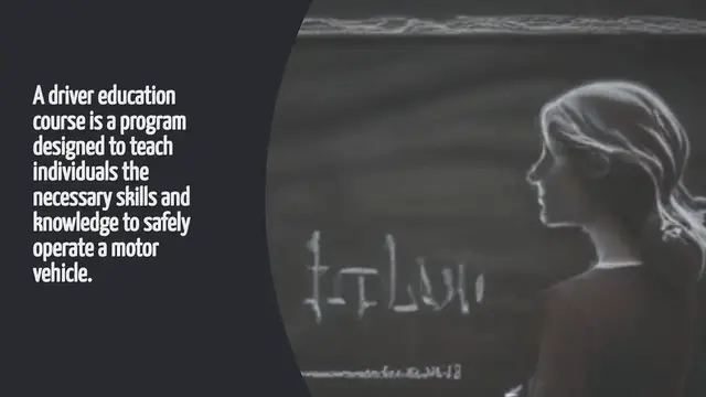 Video thumbnail for What Is Driver Education Course