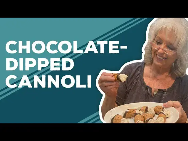Video thumbnail for Quarantine Cooking: Chocolate-Dipped Cannoli Recipe