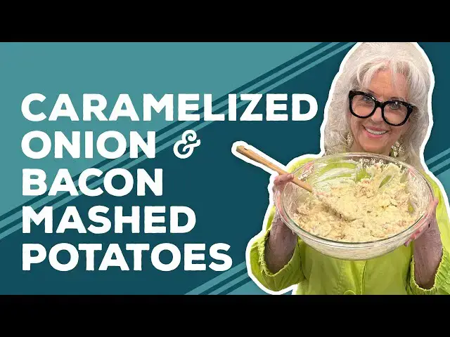 Video thumbnail for Love & Best Dishes: Caramelized Onion and Bacon Mashed Potatoes Recipe