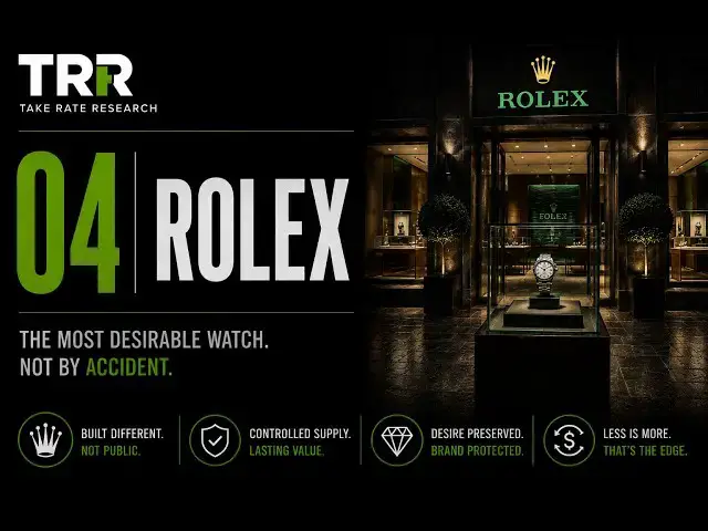 Video thumbnail for How Rolex Makes More Money by Selling Fewer Watches