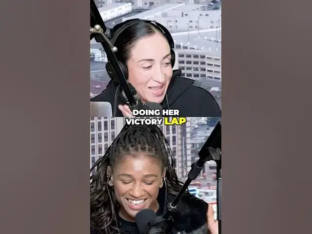 Video thumbnail for Angela Hill takes her victory lap 🙌 #podcast #UFC #MMA