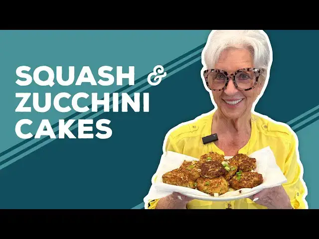 Video thumbnail for Love & Best Dishes: Squash & Zucchini Cakes Recipe | Zucchini Fritters Recipe