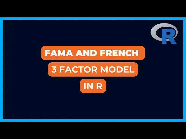 'Video thumbnail for Fama and french 3 factors in R'