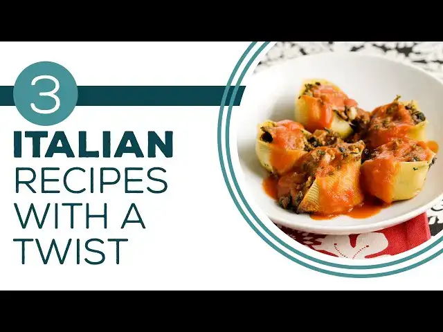 Video thumbnail for Full Episode Fridays: Paula's Take on Italian Food - 3 Italian Recipes with a Twist