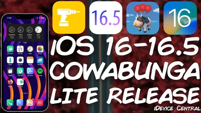 Video thumbnail for iOS 16.0 - 16.5 JAILBREAK News: Cowabunga Lite RELEASED!! TWEAKS & Themes, All Devices