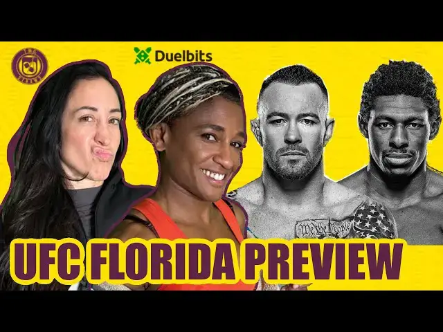Video thumbnail for UFC Tampa Predictions w/ UFC Vets Angela Hill and Jessica Penne