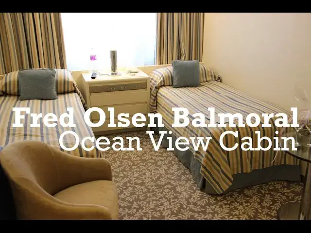 Video thumbnail for Fred Olsen Balmoral Ocean View Cabin 8031