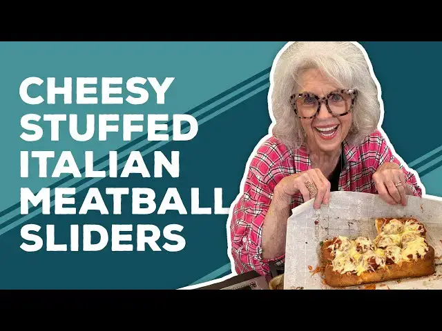 Video thumbnail for Love & Best Dishes: Cheesy Stuffed Italian Meatball Sliders Recipe | Ground Beef Recipes for Dinner