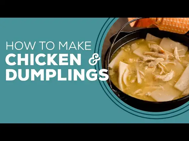 Video thumbnail for Blast from the Past: Chicken & Dumplings Recipe | Chicken Recipes for Dinner