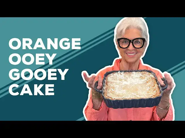 Video thumbnail for Love & Best Dishes: Orange Ooey Gooey Butter Cake Recipe | Orange Dessert Ideas