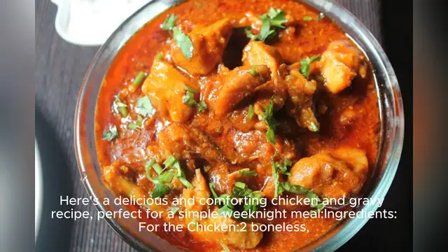 Video thumbnail for chicken and gravy recipe