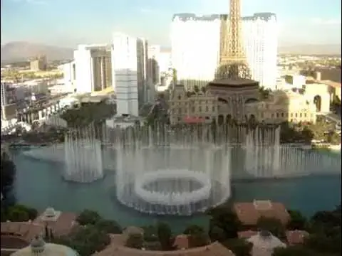 Video thumbnail for Bellagio Las Vegas, Fountain show daytime