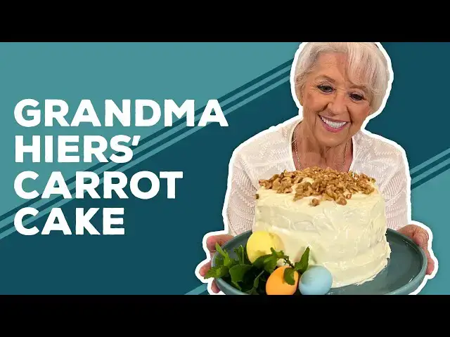 Video thumbnail for Love & Best Dishes: Grandma Hiers' Carrot Cake Recipe | How to Make Carrot Cake From Scratch